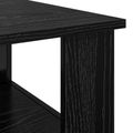 vidaXL Konferenčný stolík Čierny dub 57 x 55 x 45 cm Kompozitné drevo