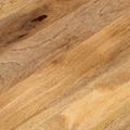 vidaXL Stolová doska 140x60x3,8 cm oválna masívny mangovník