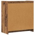 vidaXL Servírovacia skriňa Staré drevo 72 x 36 x 80 cm
