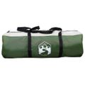 vidaXL Stan pre 3 osoby so strechou Zelená a biela 320 x 320 x 203 cm