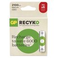 Nabíjacia batéria GP ReCyko 2100 AA (HR6), 6 ks --CENA BLIST--
