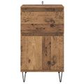 vidaXL Servírovacia skriňa Staré drevo 35 x 40 x 70 cm