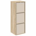 vidaXL Servírovacia skriňa so zásuvkou Sonoma dub 35 x 32 x 99,5 cm