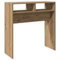 vidaXL Konzolový stolík Artisan Dub 78x30x80 cm Konštruktérske drevo