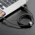 Baseus Cafule USB Lightning kábel 2,4 A 1 m (sivý+čierny)