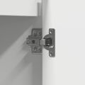 vidaXL LED komoda Biela 71 x 34,5 x 75 cm Kompozitné drevo