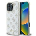 Puzdro Guess pre iPhone 16 Pro Max 6,9" GUHMP16XPGPYSH Peony Script Logo biel MagSafe