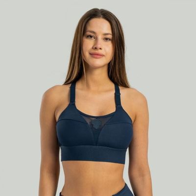 Športová podprsenka ALPHA Midnight Blue - STRIX, veľkosť L, veľkosť oblečenia L