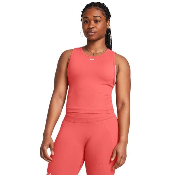 Dámske Tielko Vanish Seamless Tank Pink - Under Armour, veľkosť L