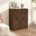 vidaXL Komoda hnedý dub 60x30x70 cm spracované drevo
