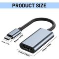 MEGATECH Prevodník USB-C/HDMI, 4K@30Hz