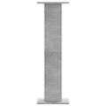 vidaXL Stojany na reproduktor 2ks betónové 30x30x95cm kompozitné drevo