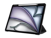 dbramante1928 Mayfair - Puzdro s klopou pre tablet - veľkoobjemové - čierna - pre Apple 12.9-inch iPad Pro (5. generácia, 6th generation); 13-inch iPad Air (M2, M3, M4)