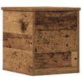 vidaXL Úložná krabica Staré drevo 30 x 35 x 35 cm Kompozitné drevo