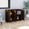 vidaXL Komoda dub sonoma 102x33x75 cm drevotrieska