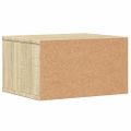 vidaXL Stojan na tlačiareň dub sonoma 40x32x22,5 cm kompozitné drevo