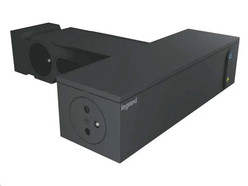 Legrand L049430 přepěťová ochrana – 8 zásuvek 2m, černá