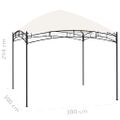 vidaXL Záhradný altánok krémový 3x3 m 180 g/m²
