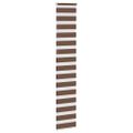 vidaXL Zebra roleta hnedá 50x230 cm šírka látky 45,9 cm polyester
