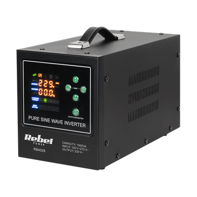 Zdroj zálohovania REBEL POWER 1000 LFP4 RB-4028 700 W 12 V