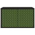vidaXL Nástenný TV kabinet GELEEN 69 x 33 x 40 cm Čierny dub