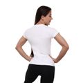 Dámske tričko FIT White - GymBeam, veľkosť S
