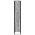 vidaXL Knižnica 60 x 30 x 155 cm Kompozitné drevo Sivý Sonoma