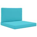 vidaXL Vankúš na vonkajšiu pohovku Polyester Tyrkysová 80 x 80 cm