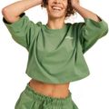 Dámske tričko Cropped Serenity Olivine - BeastPink, veľkosť L, veľkosť oblečenia L
