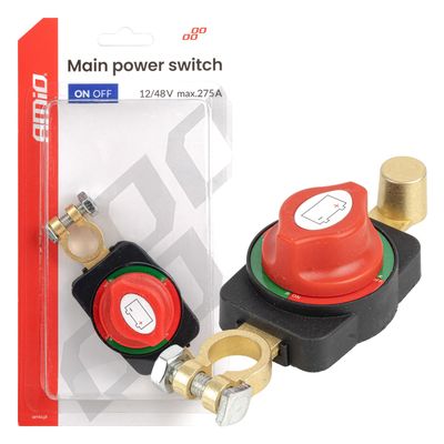 Hlavný vypínač autobatérie 12V-48V max 275A AMiO-04830