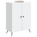 vidaXL Servírovacia skriňa Biela 66 x 34,5 x 90 cm Kompozitné drevo
