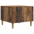 vidaXL Konferenčný stolík Staré drevo 50 x 49 x 40 cm Kompozitné drevo