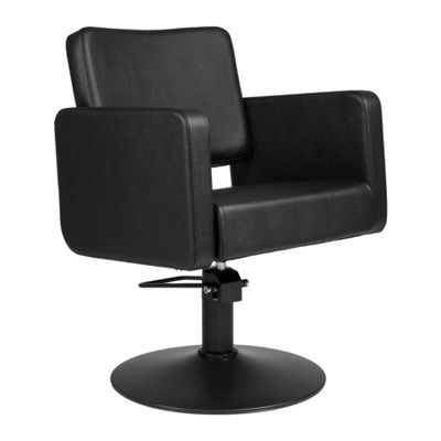 Kadernícke kreslo CLASS R Black styling chair