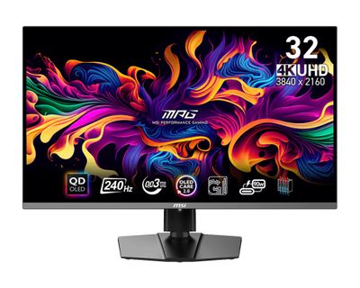 MSI MPG/321URX/31,5''/QD-OLED/4K UHD/240Hz/0,03ms/Čierna/3R