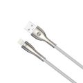 Forever Sleek kábel USB - Lightning 1,0 m 2,4A biely