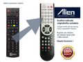 Diaľkový ovládač ALIEN STB TeleSystem TS6820