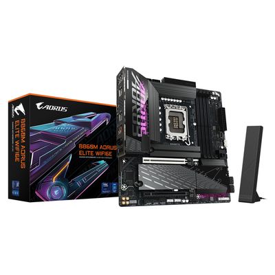 GIGABYTE B860 AORUS ELITE WIFI6E/LGA 1851/mATX