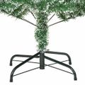 vidaXL Umelý vianočný stromček, snehom obalený, s LED svetlom 150 cm