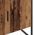 vidaXL Skrinka na umývadlo staré drevo 60x33x60 cm kompozitné drevo
