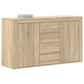 vidaXL Servírovacia skriňa Sonoma dub 120 x 36 x 69 cm