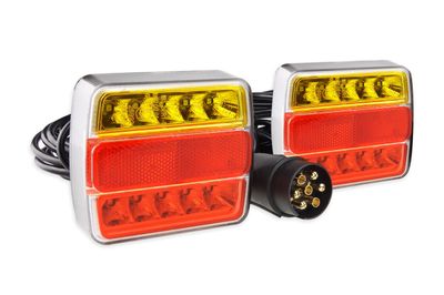 Sada zadných magnetických svietidiel pre prívesný vozík AMiO-02141