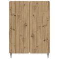 vidaXL Servírovacia skriňa Dub artisan 66 x 34,5 x 92 cm