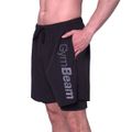Šortky 2v1 Essence Black - GymBeam, veľkosť XL