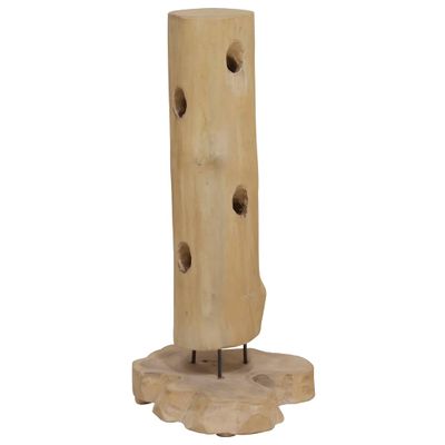 vidaXL Stojan na víno pre 8 fliaš 40x30x80 cm tíkový masív