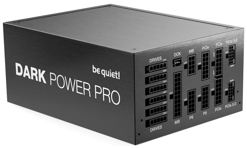 Be quiet! / zdroj DARK POWER PRO 13 1300W / ATX3.1 / active PFC / 135mm fan / 80PLUS Titanium / modulárny zdroj, ATX, 1300W, aktivný PFC, 135mm ventilátor, odpojiteľné káble, 80PLUS Titanium