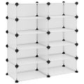vidaXL Stojan na topánky priehľadný 84x32x88,5 cm PP