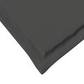 vidaXL Vankúše na sedenie 2 ks Polyester Antracitová 47 x 36 x 2 cm