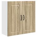 vidaXL Dvierka na umývačku Kalmar Sonoma dub 80 x 31 x 80 cm