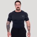 Bezšvové tričko OG1 Black/Grey - GymBeam, veľkosť L
