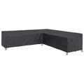 vidaXL Obal na nábytok 325 x 325 x 80 cm 600D Oxford tkanina Tvar L